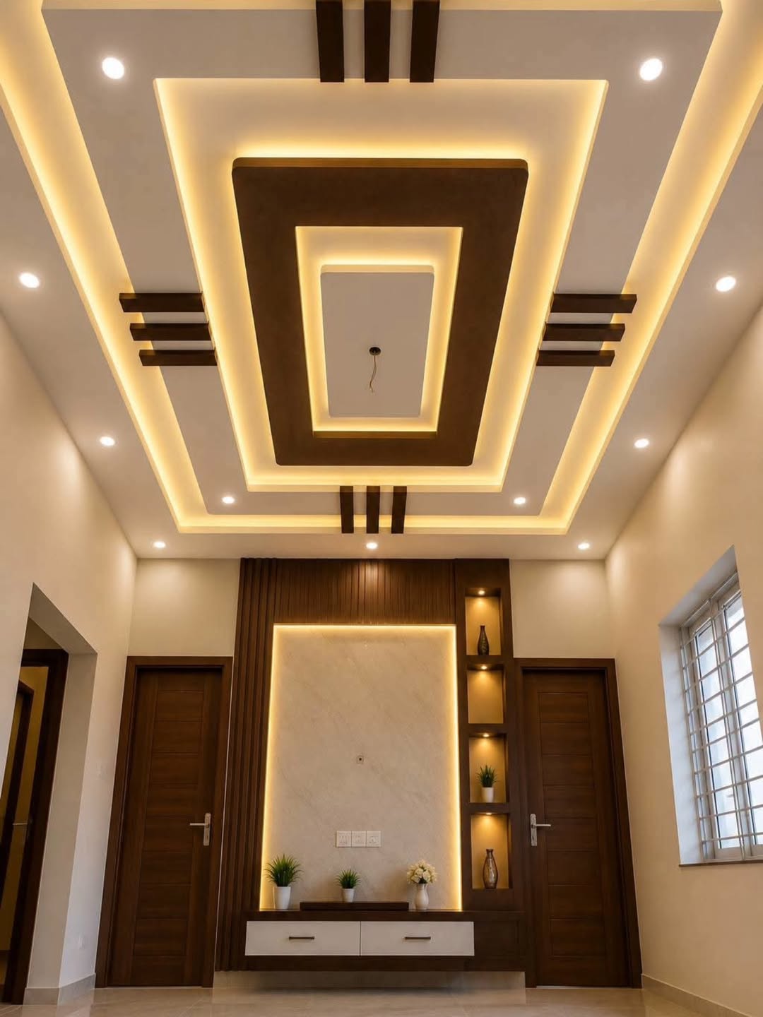 Metal ceiling installation