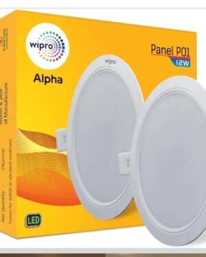wipro 12w Alpha Downlight for Junction Box | Cool Day White (6500K)
