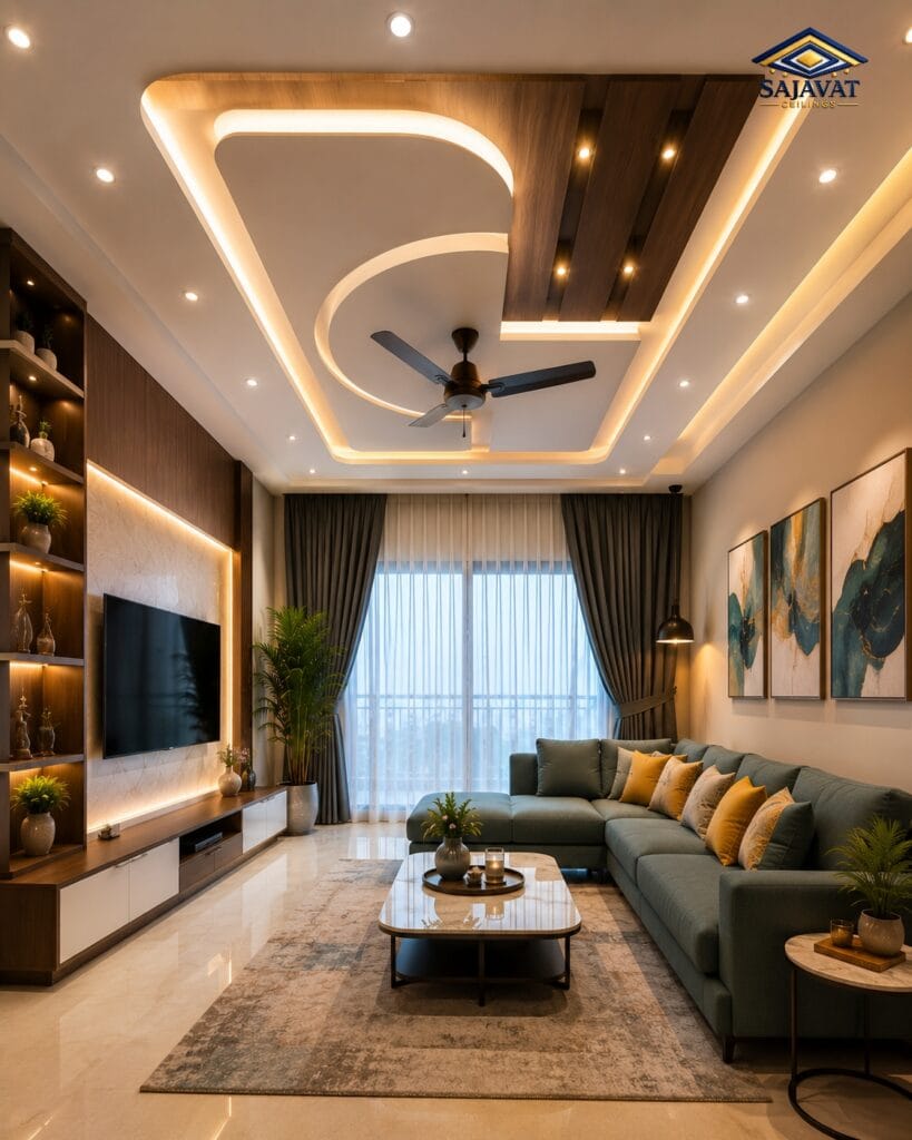 Living Room Ceiling — design 94