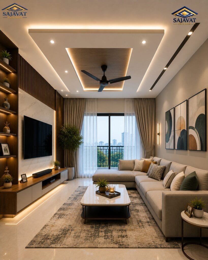 Living Room Ceiling — design 101