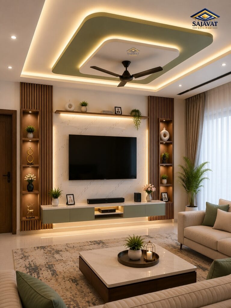 Living Room Ceiling — design 141