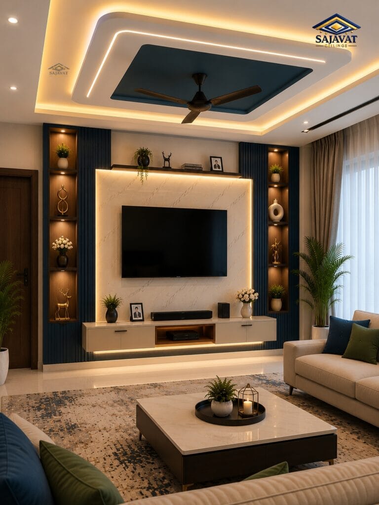 Living Room Ceiling — design 139