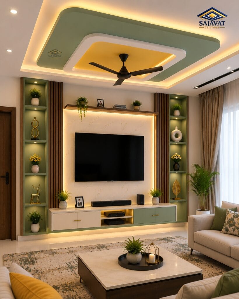 Living Room Ceiling — design 146