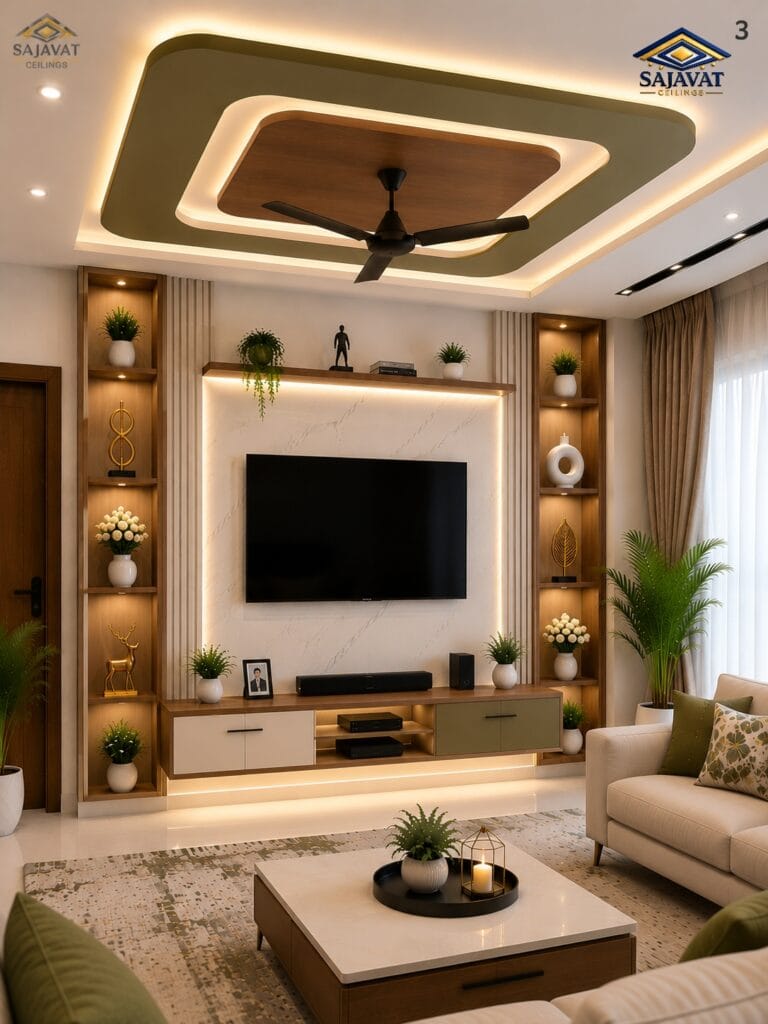 Living Room Ceiling — design 148