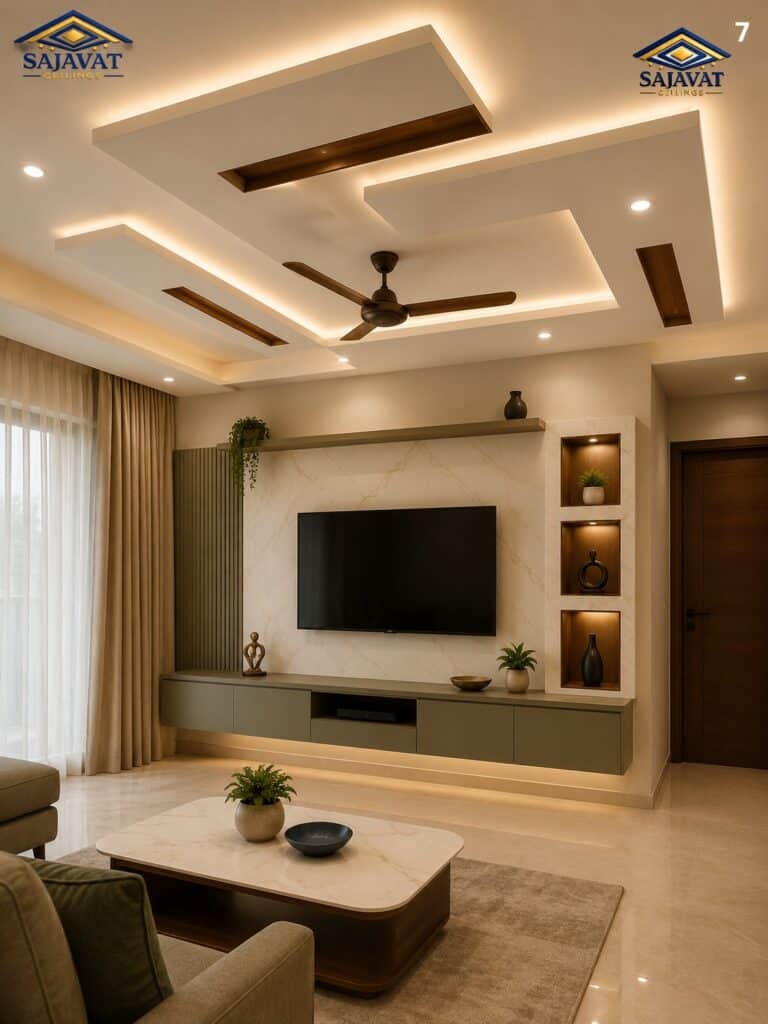 Living Room Ceiling — design 152