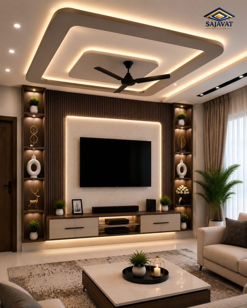 Living Room Ceiling — design 159