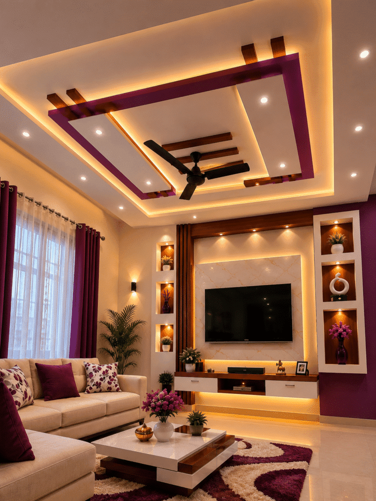 Living Room Ceiling — design 24