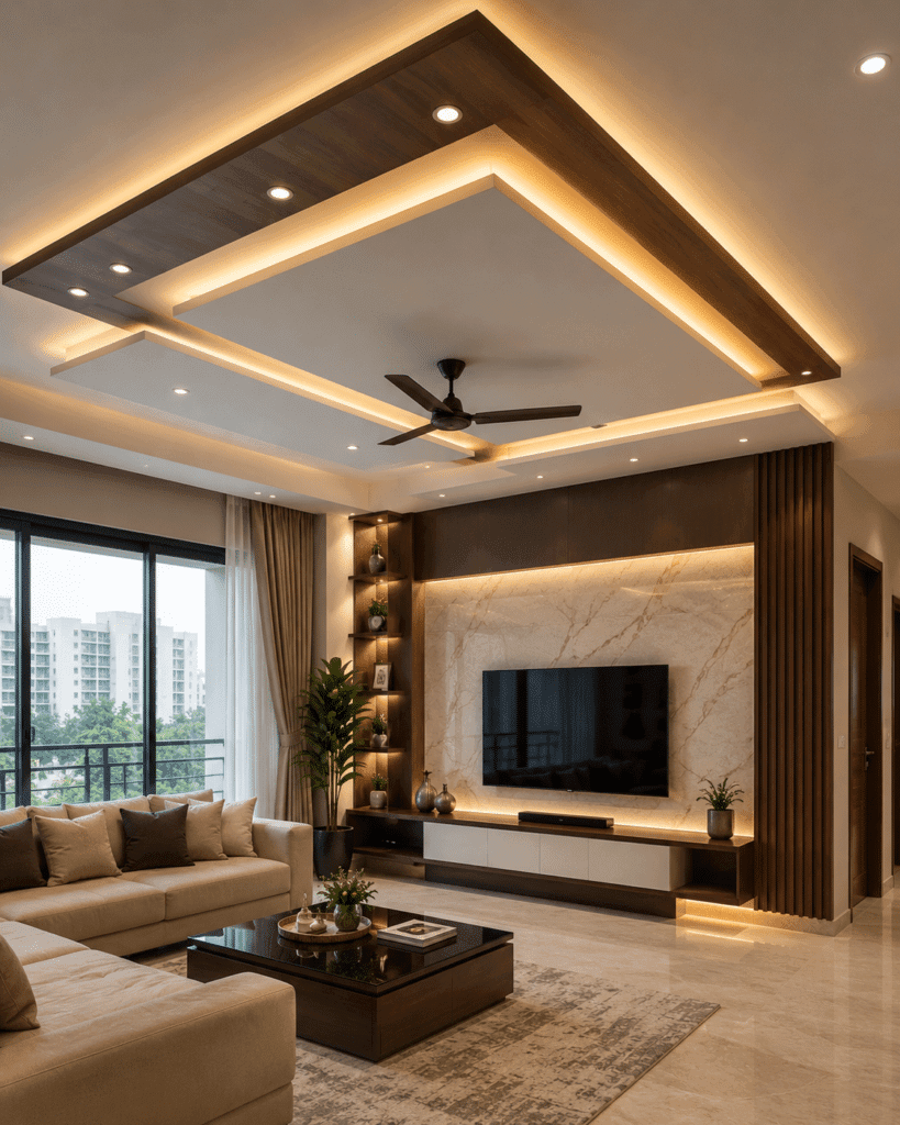 Living Room Ceiling — design 38