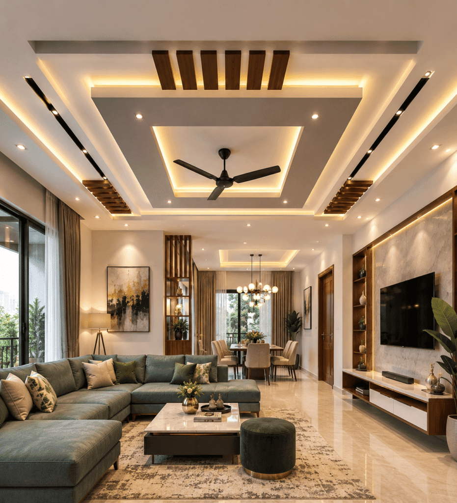 Living Room Ceiling — design 43