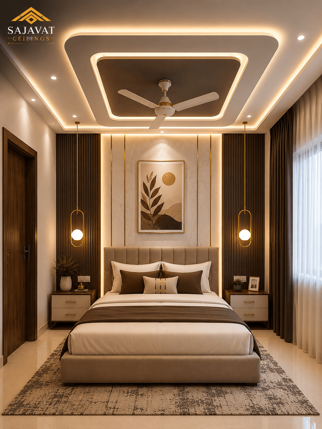 Bedroom Ceiling — design 22