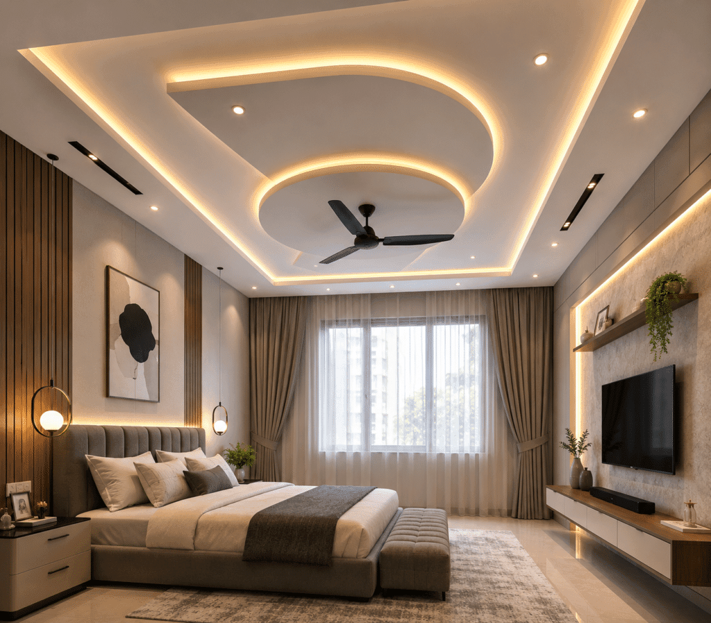 Living Room Ceiling — design 15