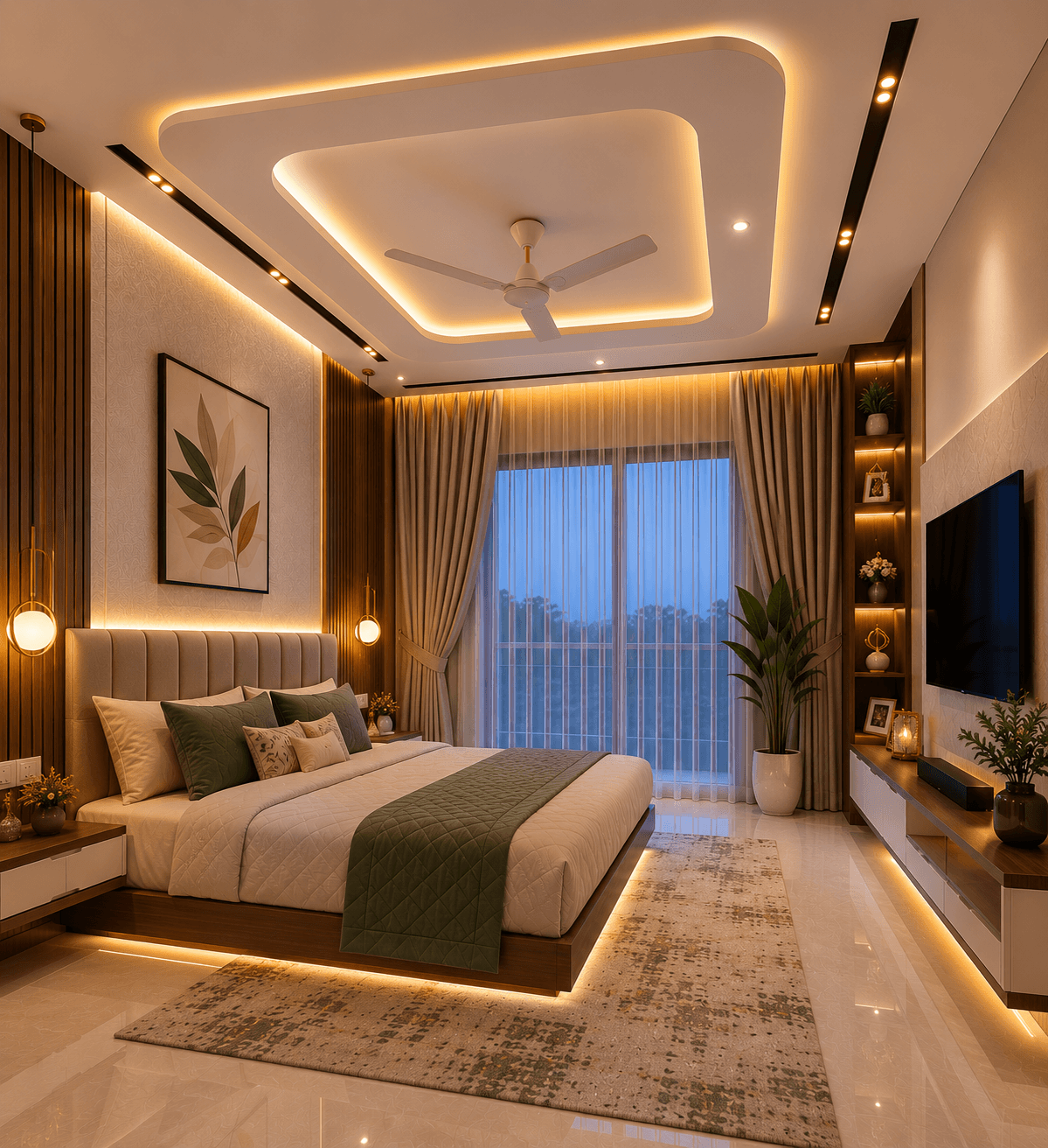 Bedroom Ceiling — design 16