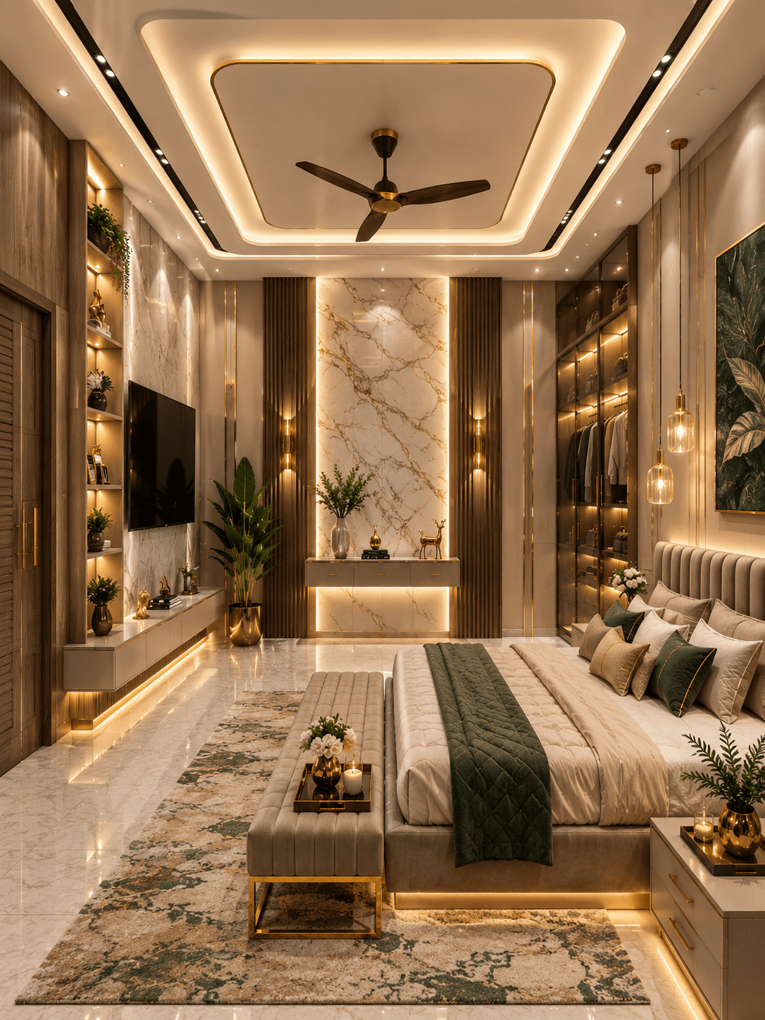 Bedroom Ceiling — design 44