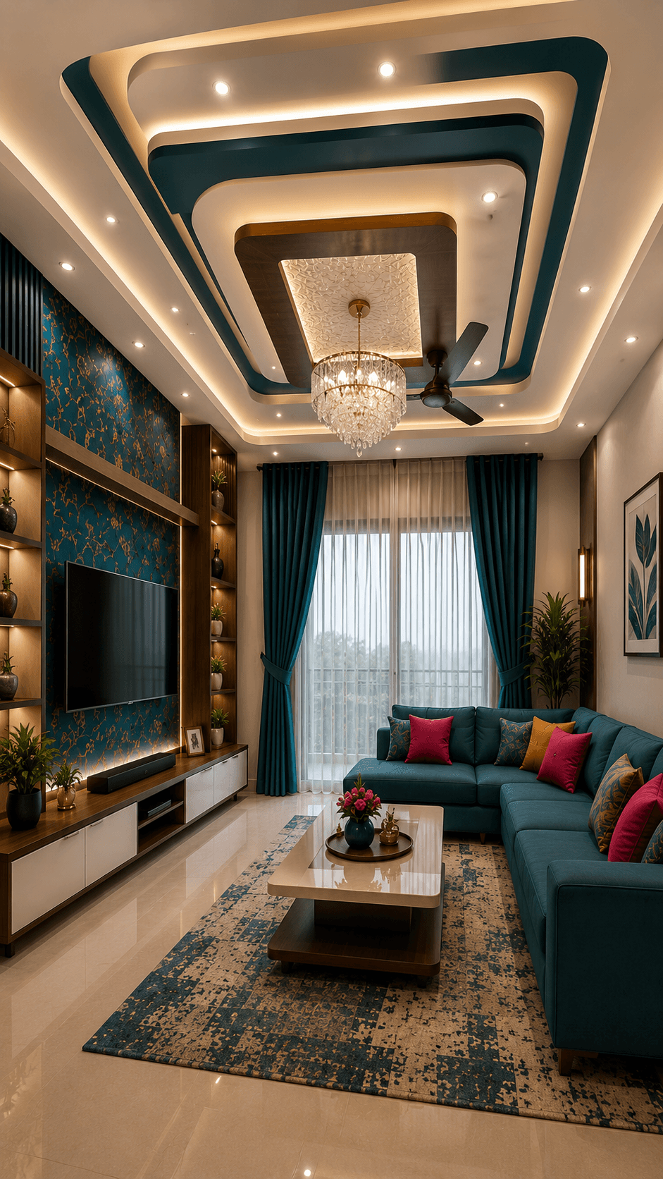 Living Room Ceiling — design 47
