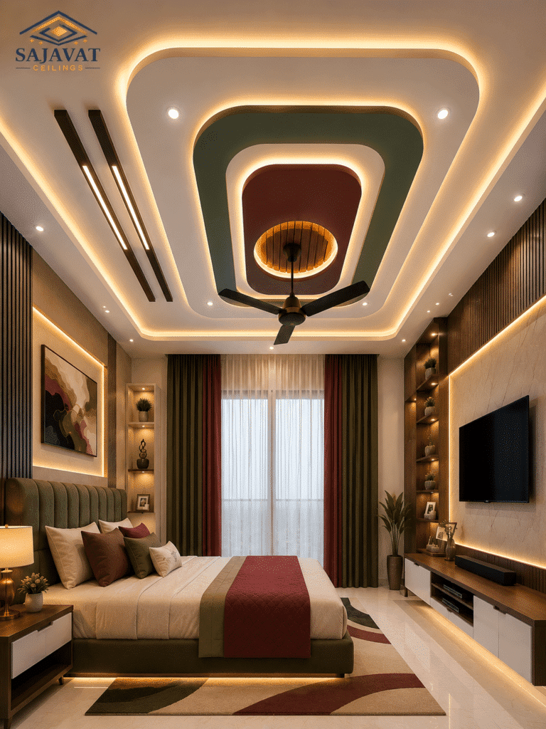 Bedroom Ceiling — design 61