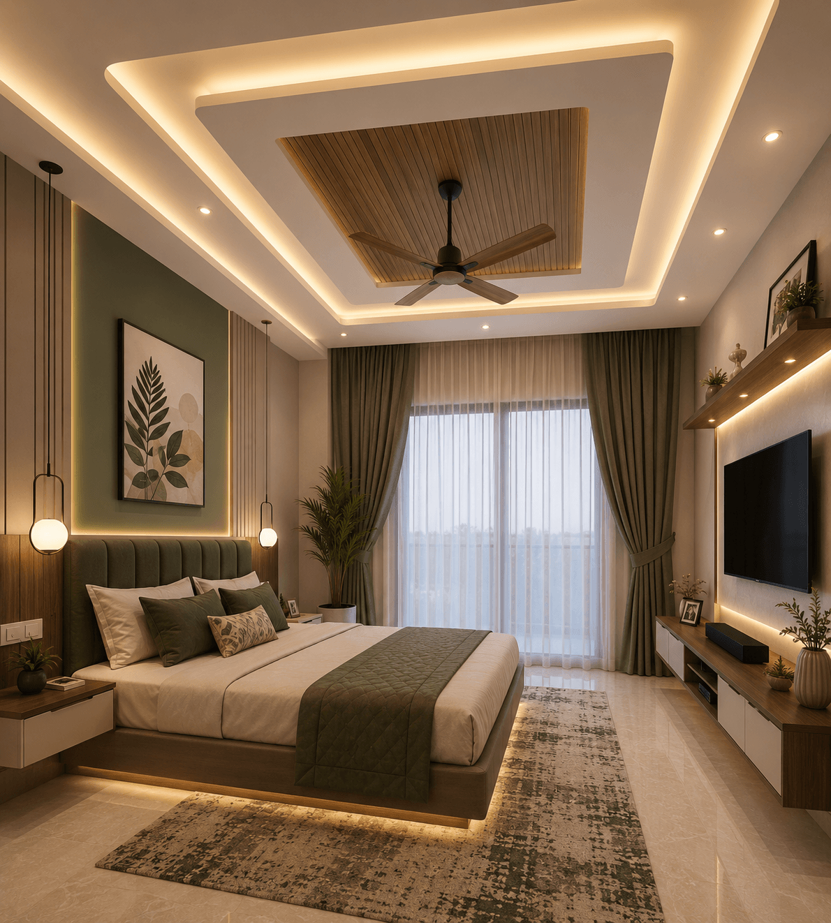 Bedroom Ceiling — design 15