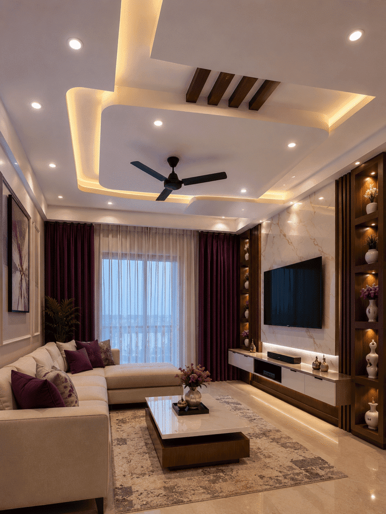 Living Room Ceiling — design 32