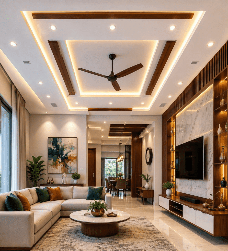 Living Room Ceiling — design 44