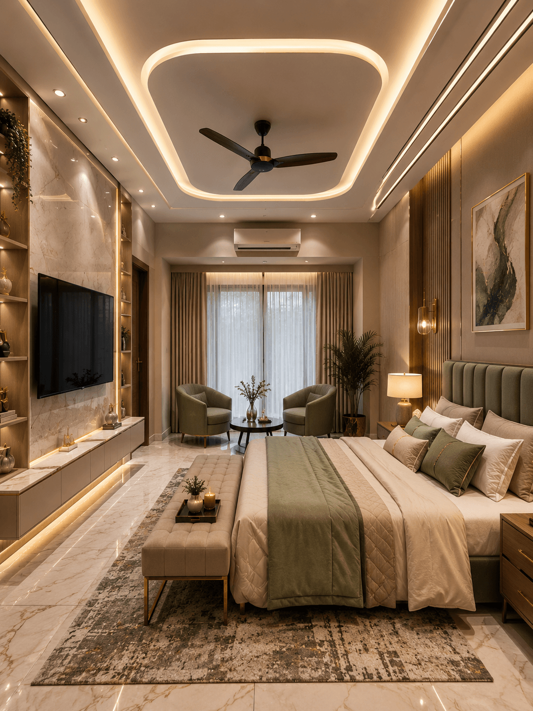 Bedroom Ceiling — design 45