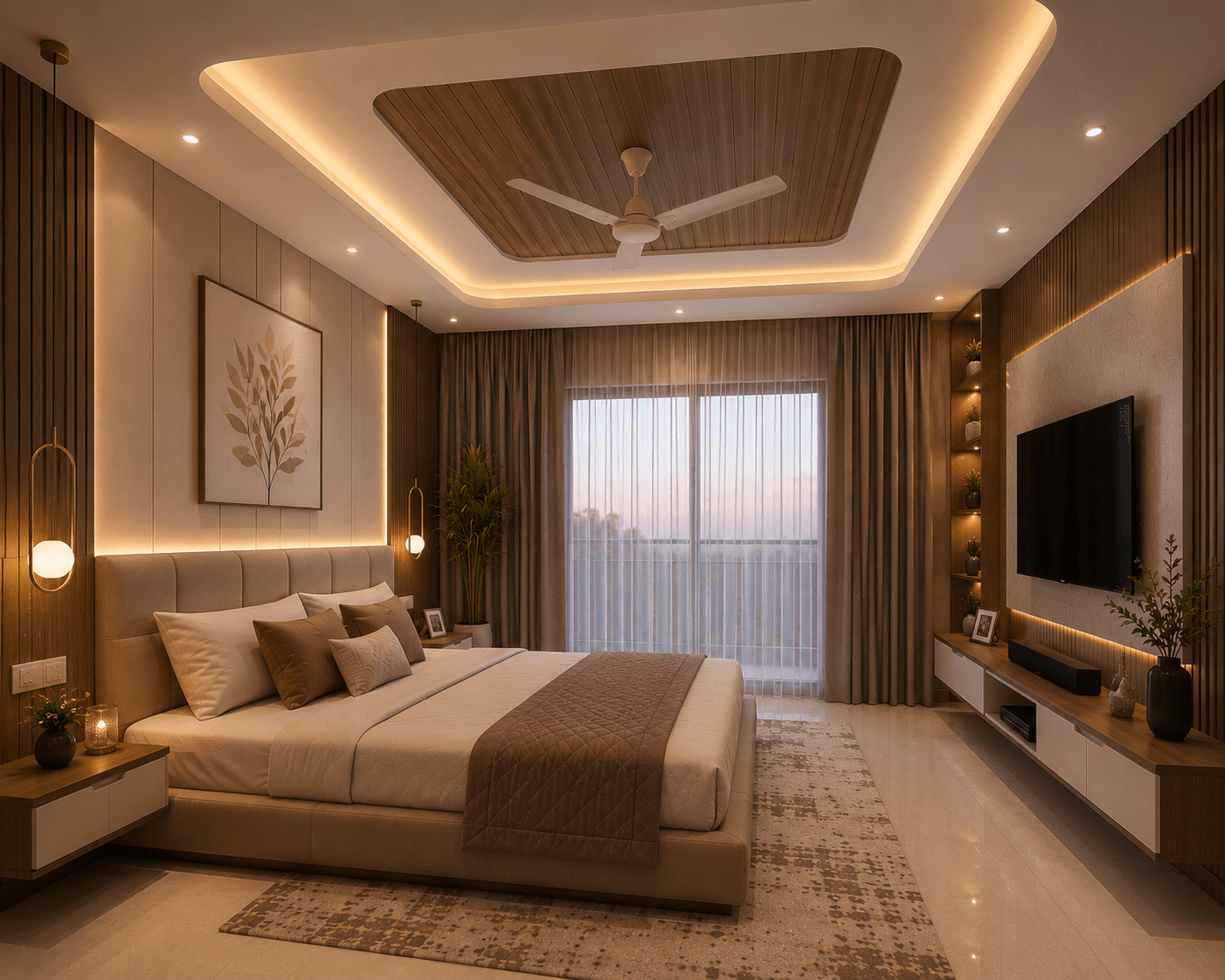 Bedroom Ceiling — design 17