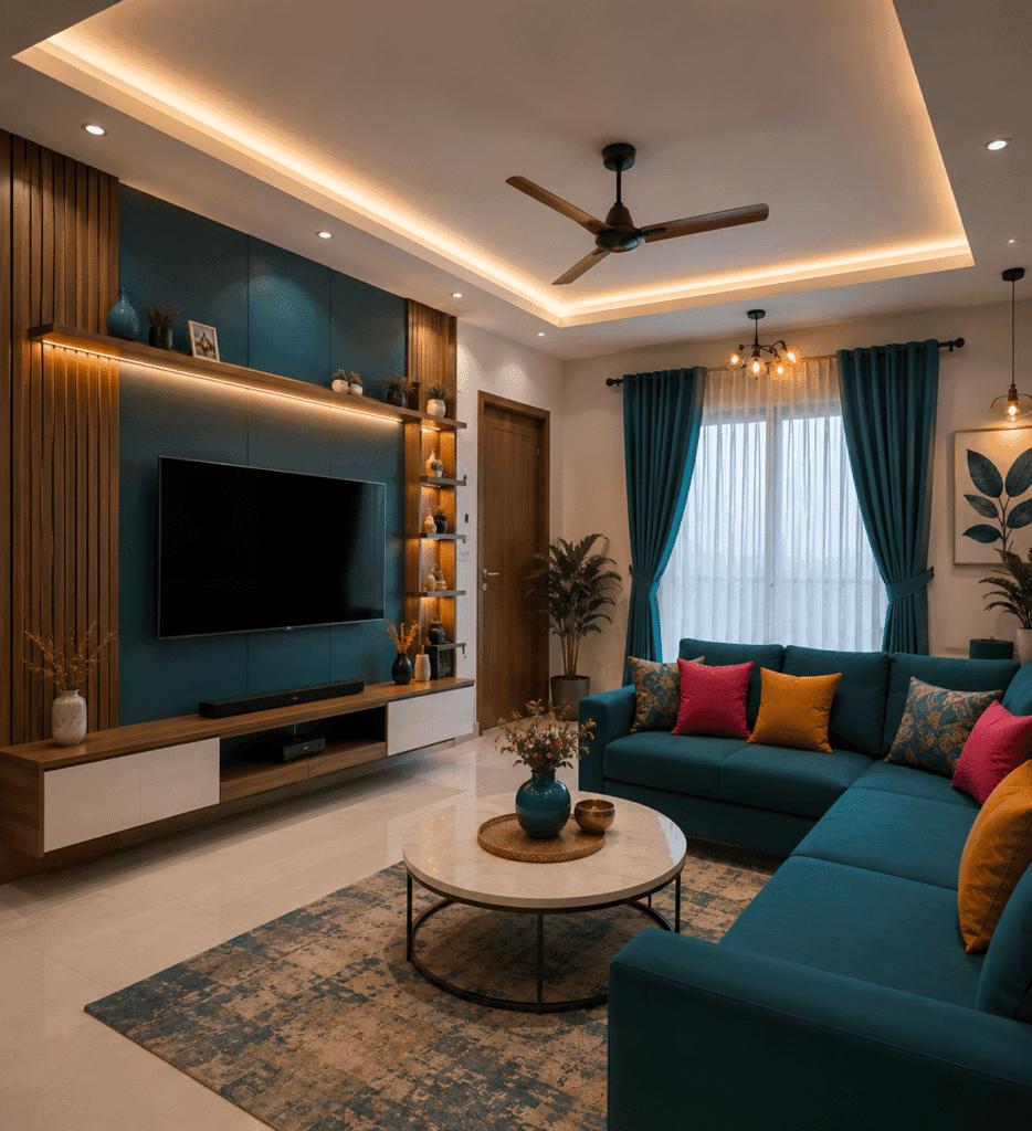 Living Room Ceiling — design 45
