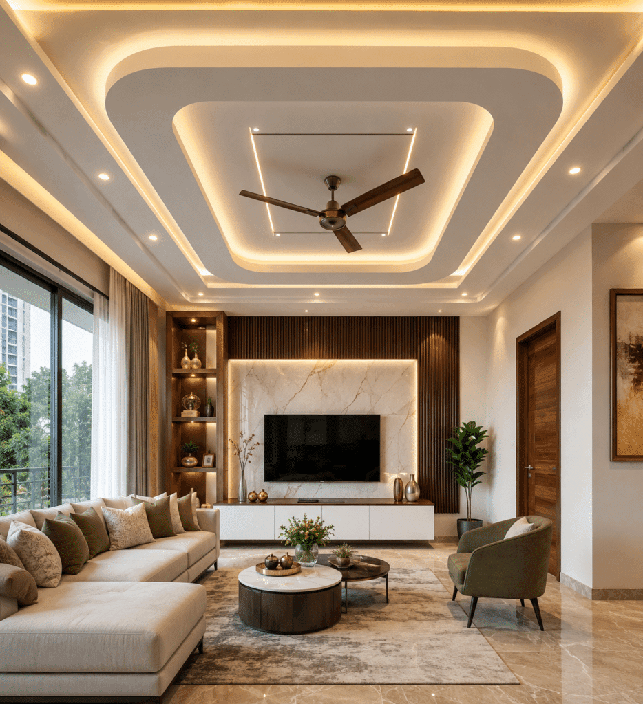 Living Room Ceiling — design 33